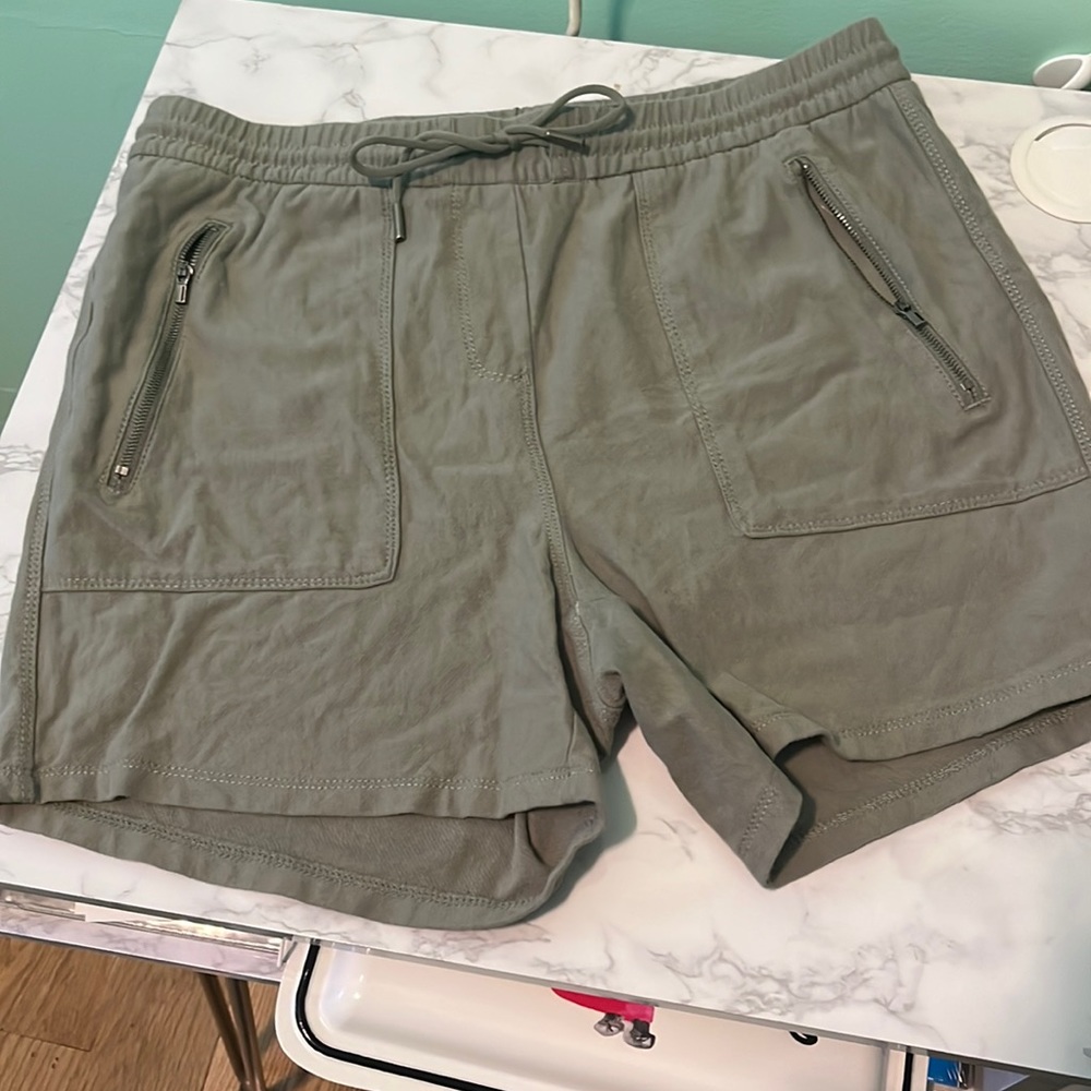 Olive shorts